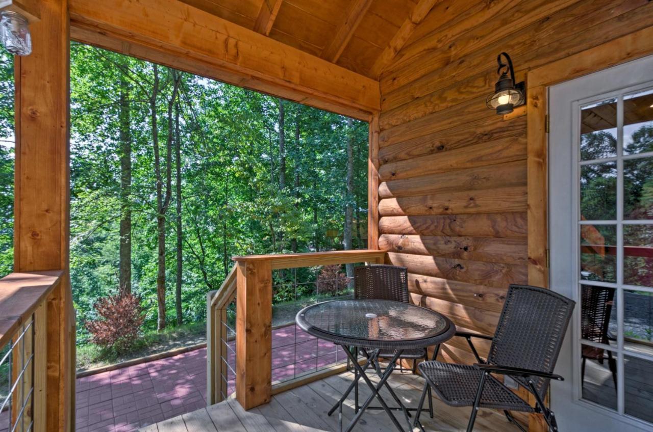 Bryson City Studio With Hot Tub - Near Nantahala! Kültér fotó